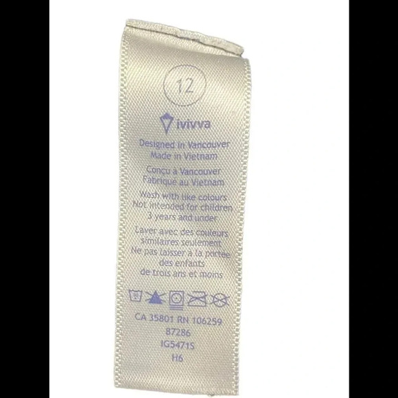 Girl’s Ivivva by Lululemon Cool Urbanite Black Mesh Leggings Sz 12 - Picture 5 of 5